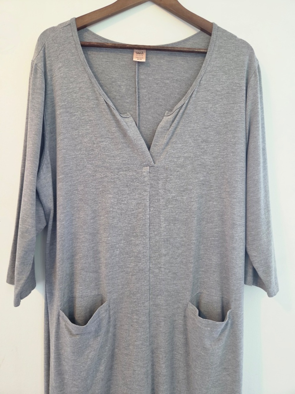 Smash & Tess BAMBOO romper/jumpsuit XL 3/4 sleeve contemporary minimal stretch - Picture 3 of 8